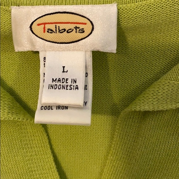 TALBOTS POLO SHIRT LARGE - Picture 3 of 6
